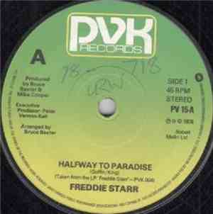 Freddie Starr - Halfway To Paradise / Love Me Tender