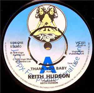 Keith Hudson - Thank You Baby