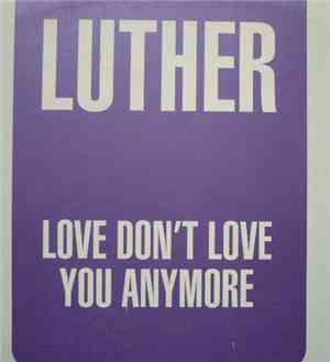 Luther Vandross - Love Don't Love You Anymore (Tony Moran Mixes)