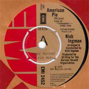 Nick Ingman - American Pie / Brass Knuckles / Terminator