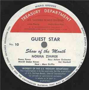 Norma Zimmer Host Merv Griffin, Buzz Adlam Orchestra, The Merrill Staton Vo ...