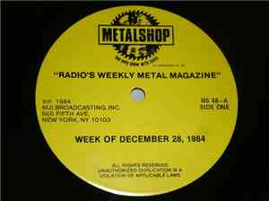 Various -  Metalshop - Radio's Weekly Metal Magazine (Week Of December 28, 1984)
