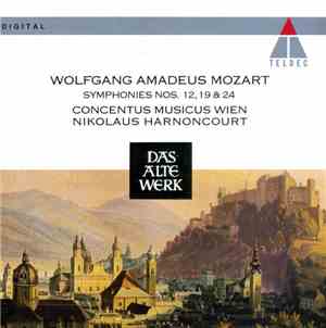 Wolfgang Amadeus Mozart - Concentus Musicus Wien, Nikolaus Harnoncourt - Sy ...