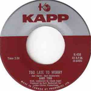 Babs Tino - Too Late To Worry