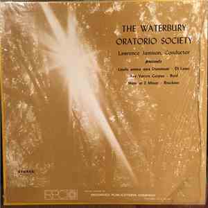 The Waterbury Oratorio Society - The Waterbury Oratorio Society