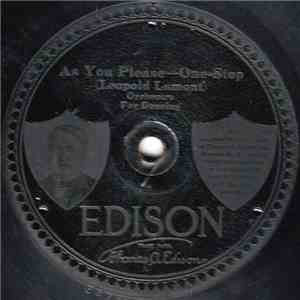 Unknown Artist - As You Please / Valse Marie