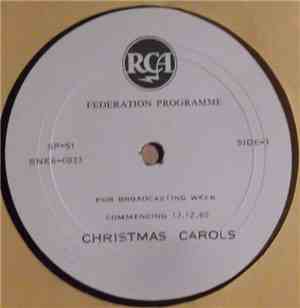 Various - RCA Federation Programme For Broadcasting Week Commencing 13.12.6 ...