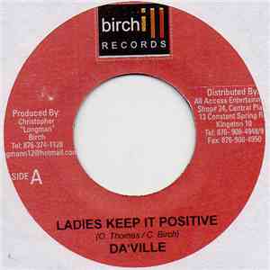 Da'ville / Kris Kelly - Ladies Keep It Positive / Stronger