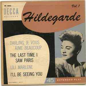 Hildegarde - Hildegarde Volume 1