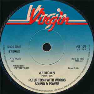Peter Tosh With Words Sound & Power - African / Stepping Razor