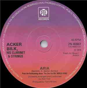 Acker Bilk, His Clarinet & Strings - Aria