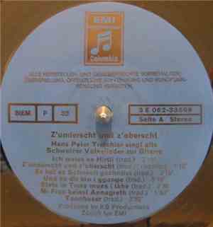 Hans Peter Treichler - Z'underscht Und Z'oberscht