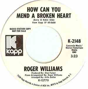 Roger Williams  - How Can You Mend A Broken Heart / Bach Talk