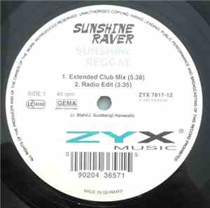Sunshine Raver - Sunshine Reggae