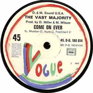 The Vast Majority - Come On Over / You Do