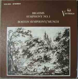 Brahms, Boston Symphony Orchestra / Charles Munch - Symphony No. 1 In C Min ...