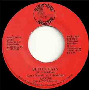 Lustre  - Better Days / Peppermint