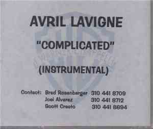 Avril Lavigne - Complicated (Instrumental)