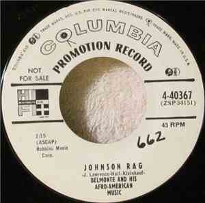 Belmonte And His Afro-American Music - Johnson Rag