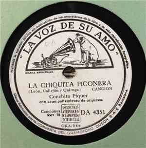 Conchita Piquer - La Chiquita Piconera / Doña Luz