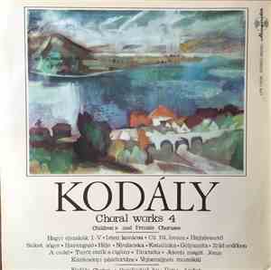 Kodály, Kodály Chorus ,Conducted by Ilona Andor - Choral Works 4 - Children ...