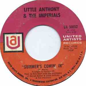 Little Anthony & The Imperials - Out Of Sight, Out Of Mind / Summer's Comin ...