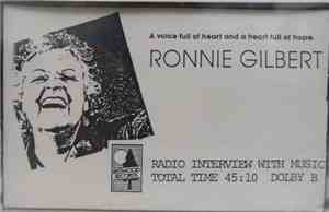 Ronnie Gilbert - Radio Interview With Music
