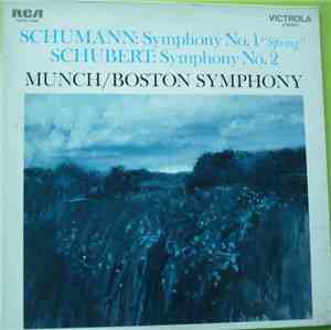 Schumann / Schubert - Munch / Boston Symphony - Symphony No. 1 