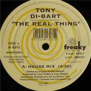 Tony Di Bart - The Real Thing