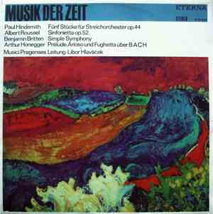 Paul Hindemith / Albert Roussel / Benjamin Britten / Arthur Honegger - Musi ...