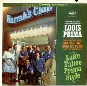 Louis Prima - Lake Tahoe Prima Style