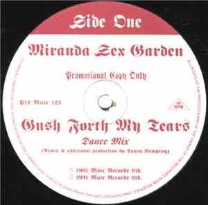 Miranda Sex Garden - Gush Forth My Tears
