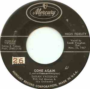 Sarah Vaughan - Gone Again