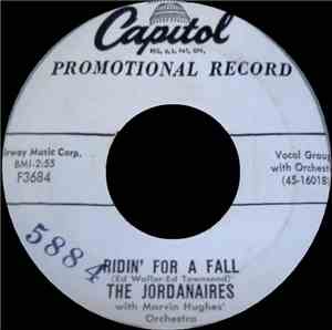 The Jordanaires - Riding For A Fall / Walk Away