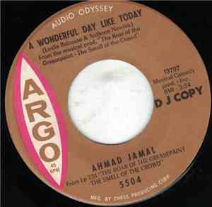 Ahmad Jamal - A Wonderful Day Like Today