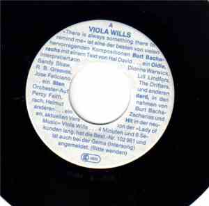 Viola Wills - There's Always Something There To Remind Me / Don't Ever Stop ...