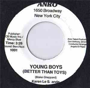 Karen Le Sande - Young Boys (Better Than Toys) / New York City Rhythm