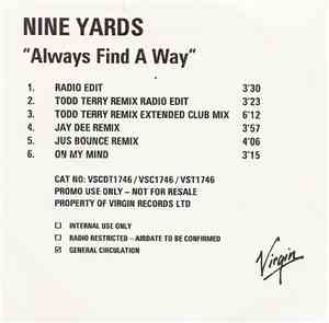 Nine Yards - Always Find A Way