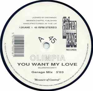 Olimpia - You Want My Love