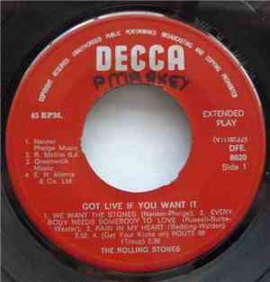 The Rolling Stones - Got Live If You Want It!