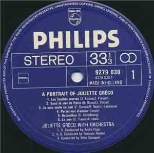 Juliette Gréco - A Portrait Of Juliette Gréco