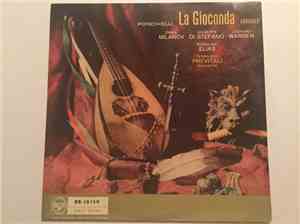 Ponchielli, Zinka Milanov, Giuseppe di Stefano, Leonard Warren, Rosalind El ...