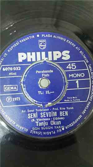 Tanju Okan, Dün Bugün Yarın Orkestrası - Seni Sevdim Ben / Güzel Yok Mu İns ...