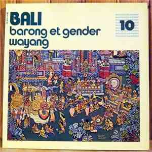 Various - Barong Et Gender Wayang