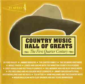 Various - Country Music Hall Of Greats