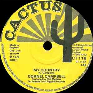 Cornel Campbell - My Country