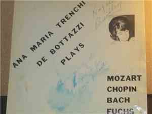 Ana Maria Trenchi  De Bottazzi - Plays Mozart / Chopin / Bach / Fuchs