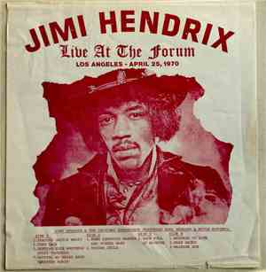 Jimi Hendrix - Live At The Forum Los Angeles - April 25, 1970