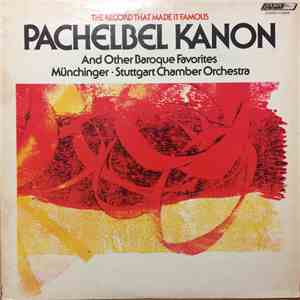 Corelli, Ricciotti, Münchinger, Pachelbel, Gluck, Stuttgart Chamber Orchest ...
