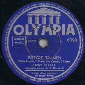Enny Denita, Olympia Orkest , dir. L. Marshall - Bittere Tranen / Jong Van ...
